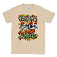 Mushroom Leaves lattes Fall pumpkin Classic Tee - NancyCooperArtShop