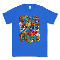 True Royal Leaves lattes Fall pumpkin Classic Tee - NancyCooperArtShop