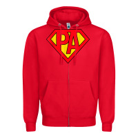 Red physician assistant super hero pa costume halloween gifts t shirt Zipper Hoodie - trangStudio