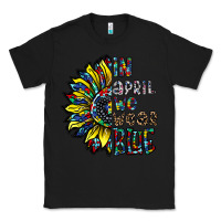 Black autism sunflower Classic Tee - CowhideDigitalArt