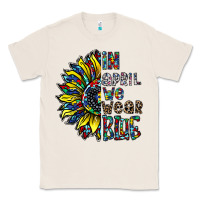 Natural autism sunflower Classic Tee - CowhideDigitalArt