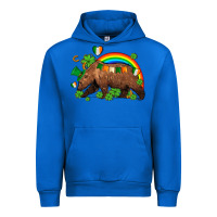 Cobalt st patricks bear ado Urban Hoodie - AdoDesignShop