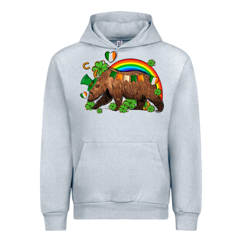 St Patricks Bear Ado Urban Hoodie by AdoDesignShop | Teevron