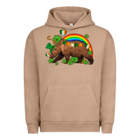 Pigment Burro st patricks bear ado Urban Hoodie - AdoDesignShop