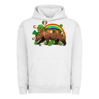 Pigment Lunar Rock st patricks bear ado Urban Hoodie - AdoDesignShop