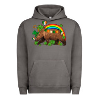 Pigment Tornado st patricks bear ado Urban Hoodie - AdoDesignShop