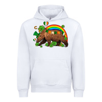 White st patricks bear ado Urban Hoodie - AdoDesignShop