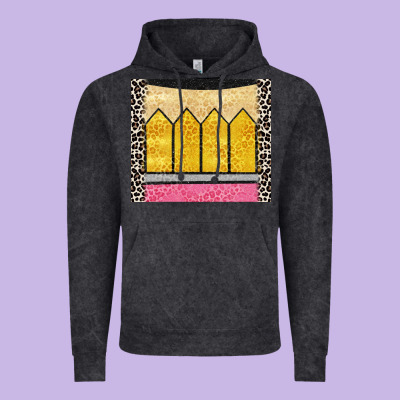 Glitter Pencil Vintage Hoodie Designed By Cowgirlartshop