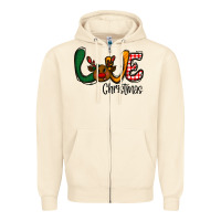Sandshell love Christmas Zipper Hoodie - CowhideDigitalArt