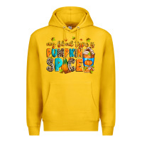 Lemon My blood type is pumpkin spice Premium Hoodie - RanaPortraitStore