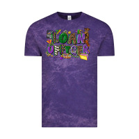 Cloud Purple loan officer mardi gras cowgirl Vintage Tee - CowGirlArtShop
