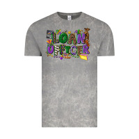 Cloud Rock loan officer mardi gras cowgirl Vintage Tee - CowGirlArtShop