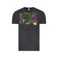 Vintage Black loan officer mardi gras cowgirl Vintage Tee - CowGirlArtShop