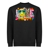 Black Love Summer Heavyweight Sweatshirt - CowhideDigitalArt