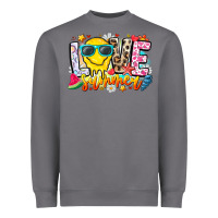 Storm Love Summer Heavyweight Sweatshirt - CowhideDigitalArt