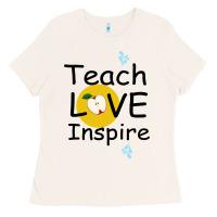 Bone Teach Love Inspire Ladies Tee - Bettercallsaul