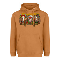 Meerkat Christmas goats Heavyweight Hoodie - BarkalooDesign