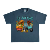 Midnight Navy its fall yall Urban Heavy Tee - CowGirlArtShop