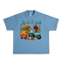 Pebble Blue its fall yall Urban Heavy Tee - CowGirlArtShop