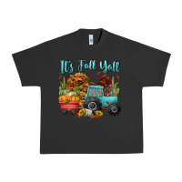 Pigment Black its fall yall Urban Heavy Tee - CowGirlArtShop