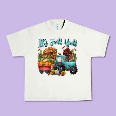 Its Fall Yall Urban Heavy Tee Designed By Cowgirlartshop