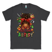 Smoke santa's favorite nail artist afro messy bun Classic Tee - texasbilliewilder