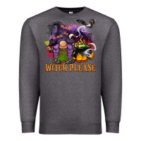 Charcoal Heather witch please Premium Sweatshirt - BarkalooDesign