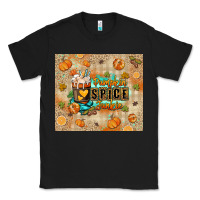 Black Pumpkin spice junkie Classic Tee - RanaPortraitStore