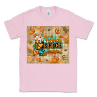 Bubblegum Pink Pumpkin spice junkie Classic Tee - RanaPortraitStore