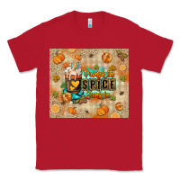 Red Pumpkin spice junkie Classic Tee - RanaPortraitStore