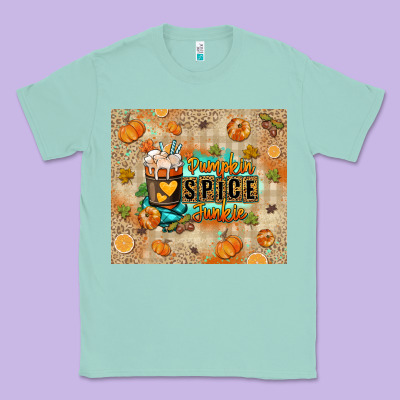 Pumpkin Spice Junkie Classic Tee Designed By Ranaportraitstore