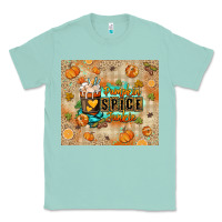 Seafoam Pumpkin spice junkie Classic Tee - RanaPortraitStore