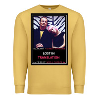 Antique Gold Lost in Translation Poster GIFT Premium Sweatshirt - trangStudio