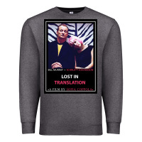 Charcoal Heather Lost in Translation Poster GIFT Premium Sweatshirt - trangStudio