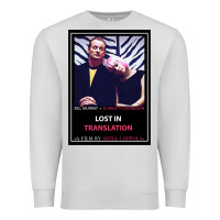 Dove Grey Lost in Translation Poster GIFT Premium Sweatshirt - trangStudio