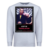 Heather Grey Lost in Translation Poster GIFT Premium Sweatshirt - trangStudio