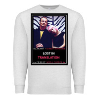 Oatmeal Heather Lost in Translation Poster GIFT Premium Sweatshirt - trangStudio