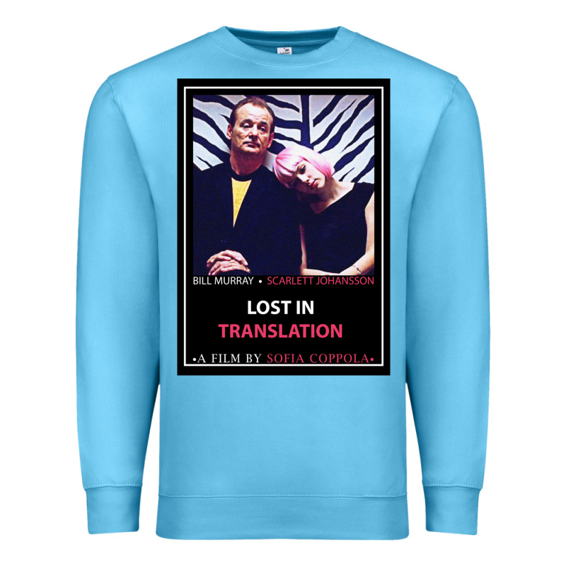 Lost In Translation Poster Gift Premium Sweatshirt by trangStudio | Teevron
