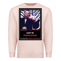 Pale Pink Lost in Translation Poster GIFT Premium Sweatshirt - trangStudio