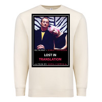 Sandshell Lost in Translation Poster GIFT Premium Sweatshirt - trangStudio