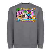 Storm spooky girl summer Heavyweight Sweatshirt - CowhideDigitalArt