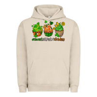 Pigment French Oak sweet st patricks day cupcake Urban Hoodie - AdoDesignShop