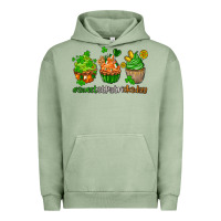 Sweet St Patricks Day Cupcake Urban Hoodie | Teevron
