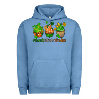 Pigment Pebble Blue sweet st patricks day cupcake Urban Hoodie - AdoDesignShop