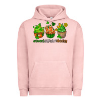 Pigment Salmon sweet st patricks day cupcake Urban Hoodie - AdoDesignShop