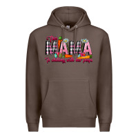 Coffee This Mama Is Chilling With Her Peeps Premium Hoodie - CowhideDigitalArt
