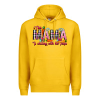 Lemon This Mama Is Chilling With Her Peeps Premium Hoodie - CowhideDigitalArt