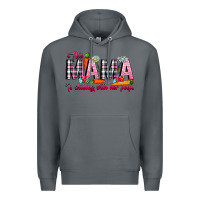 Rock This Mama Is Chilling With Her Peeps Premium Hoodie - CowhideDigitalArt