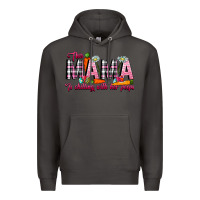 Smoke This Mama Is Chilling With Her Peeps Premium Hoodie - CowhideDigitalArt