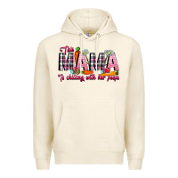 Tofu This Mama Is Chilling With Her Peeps Premium Hoodie - CowhideDigitalArt